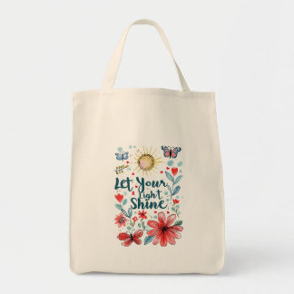 Laat Je Licht Schijnen Tote Bag