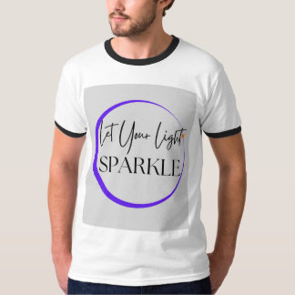 "Laat je licht sprankelen" T-shirt