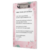 Laat je licht toch schijnen Gedicht Poëzie Klembord (Links)