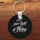 Laat je licht zien, Matthew Christelijk Sleutelhanger (Voorkant)