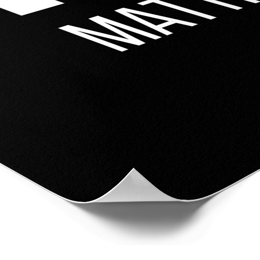 LAAT JE LICHTE SCHIJN LATEN ZIEN POSTER (Hoek)