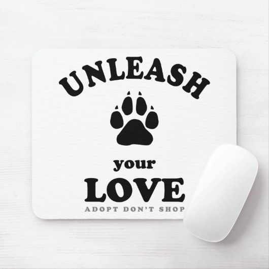 Laat je liefde los | Aanbestedingsofferte voor hon Muismat (Met muis)