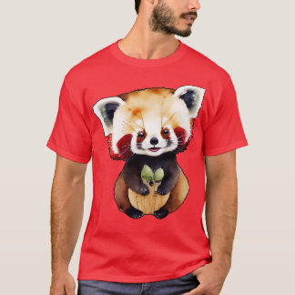 Laat je liefde los voor Kawai Red Pandas 1 T-shirt