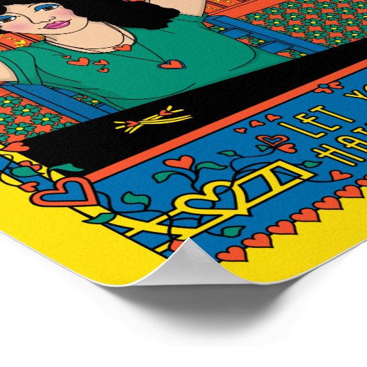 Laat je lucht omlaag_B_8x10 Poster (Hoek)