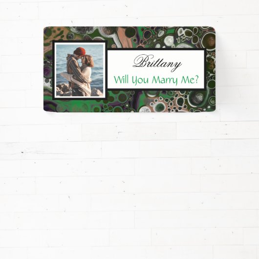 Laat je me de Banner van het Aangepaste naamvoorst (Insitu)