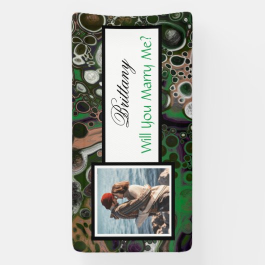 Laat je me de Banner van het Aangepaste naamvoorst (Verticaal)