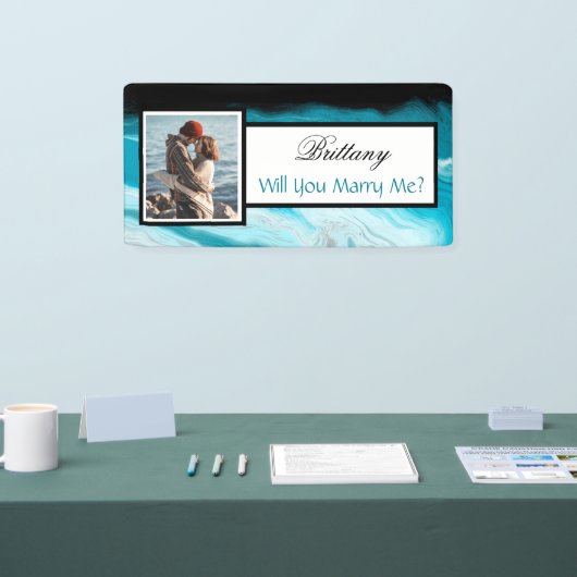 Laat je me de Banner van het Aangepaste naamvoorst (Beurs)