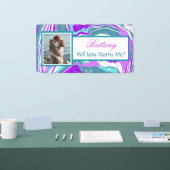 Laat je me de Banner van het Aangepaste naamvoorst (Beurs)