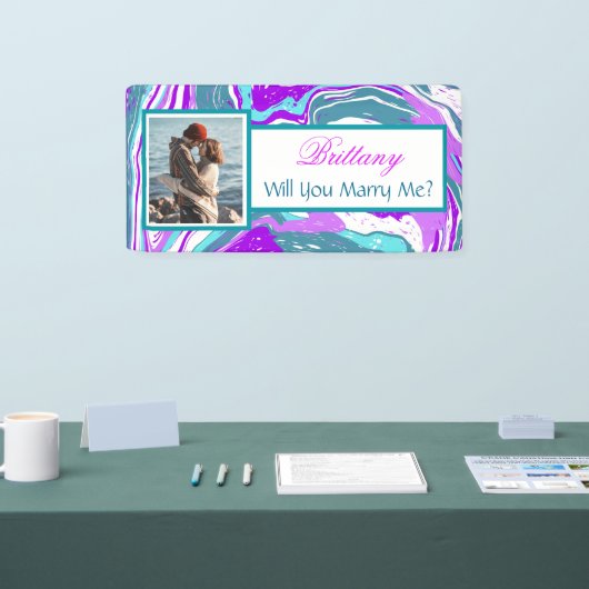 Laat je me de Banner van het Aangepaste naamvoorst (Beurs)