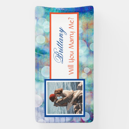 Laat je me de Banner van het Aangepaste naamvoorst (Verticaal)