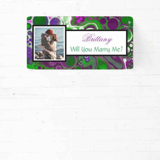 Laat je me de Banner van het Aangepaste naamvoorst (Insitu)