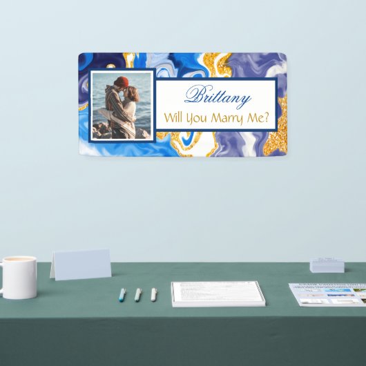 Laat je me de Banner van het Aangepaste naamvoorst (Beurs)