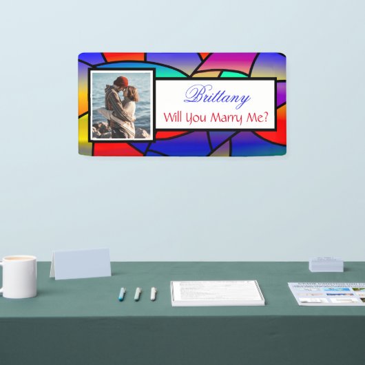 Laat je me de Banner van het Aangepaste naamvoorst (Beurs)