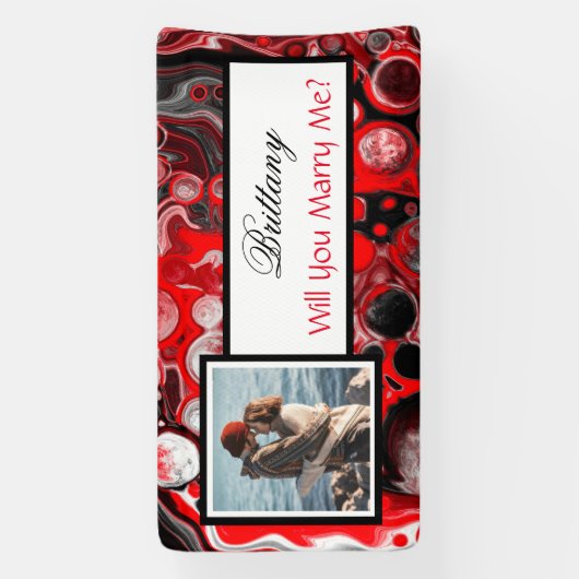 Laat je me de Banner van het Aangepaste naamvoorst (Verticaal)