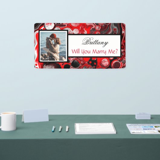 Laat je me de Banner van het Aangepaste naamvoorst (Beurs)