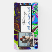 Laat je me de Banner van het Aangepaste naamvoorst (Verticaal)