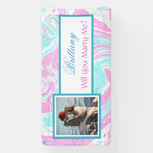 Laat je me de Banner van het Aangepaste naamvoorst (Verticaal)