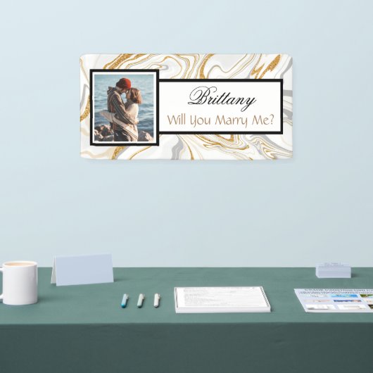 Laat je me de Banner van het Aangepaste naamvoorst (Beurs)