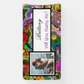 Laat je me de Banner van het Aangepaste naamvoorst (Verticaal)