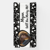 Laat je me een aangepast naamvoorstel zien spandoek (Verticaal)