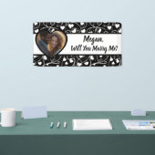 Laat je me een aangepast naamvoorstel zien spandoek (Beurs)