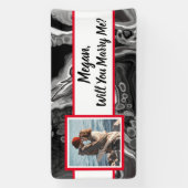 Laat je me een aangepast naamvoorstel zien spandoek (Verticaal)