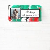 Laat je me een aangepast naamvoorstel zien spandoek (Insitu)