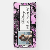 Laat je me een aangepast naamvoorstel zien spandoek (Verticaal)