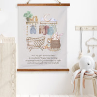 Laat je neerslapen in Prayer Boho Baby Nursery