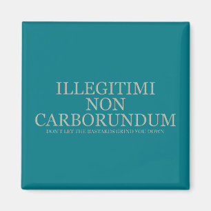 Laat je niet door de borsten klimmen - licht magneet