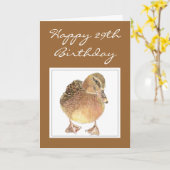 Laat je niet door de Oude Oude Leeftijd de makelaa Kaart (Gele Bloem)