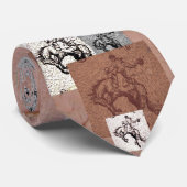 Laat je niet in je maag hangen stropdas (Opgerold)