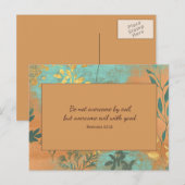 Laat je niet overweldigen door het slechte Terraco Briefkaart (Voorkant / Achterkant)