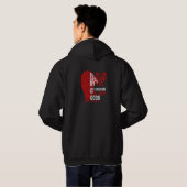 Laat je niet overwinnen door het kwaad, maar overw hoodie (Achterkant volledig)