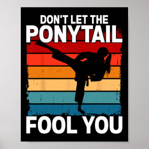 Laat je niet voor de gek houden door de paardensta poster