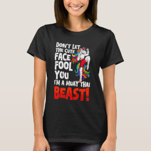 Laat je niet voor de gek houden door het lieve gez t-shirt