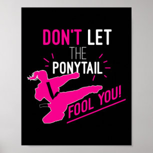Laat je niet voor de gek houden door het paardenst poster