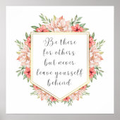 Laat je nooit achter poster (Voorkant)