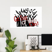 Laat je opkomen voor de fraaie kunst poster (Thuiskantoor)