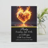 Laat je opwinden voor ons feest! kaart (Staand voorkant)