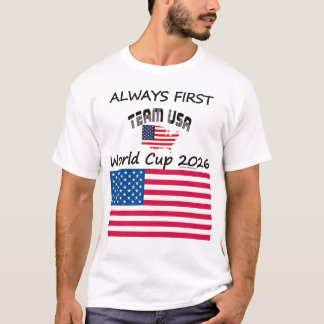 Laat je passie voor voetbal zien voor Team USA, wa T-shirt