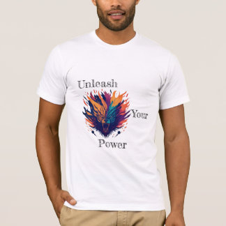 Laat je power T-shirt los