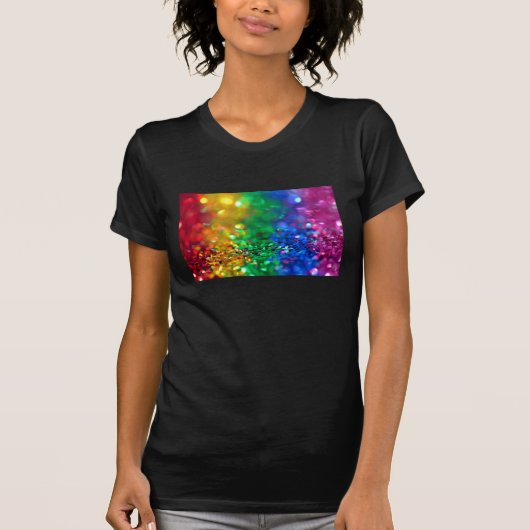 Laat je Pride shimmer T-shirt (Voorkant)
