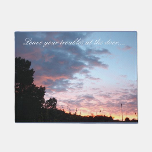 Laat je problemen bij de deur liggen.... Welkom Ma Deurmat (Voorkant)