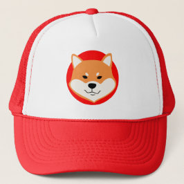 Laat je Shiba Inu Coin Spirit Crypto Pup los Trucker Pet
