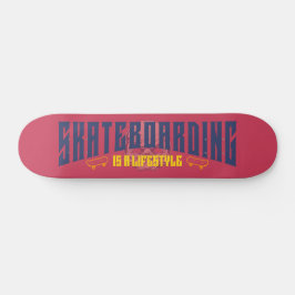 Laat je skateboardingidentiteit zien persoonlijk skateboard