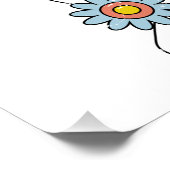 Laat je soep schijnen -  Retro grafische kaart Perfect Poster (Hoek)