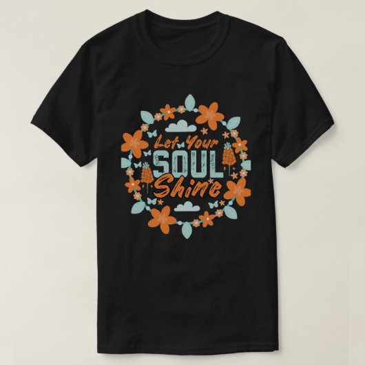 Laat je soep schijnen t-shirt (Design voorkant)