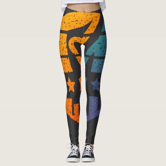 Laat je sporen na leggings (Voorkant)