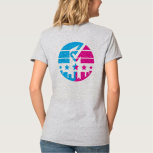 Laat je sporen na t-shirt